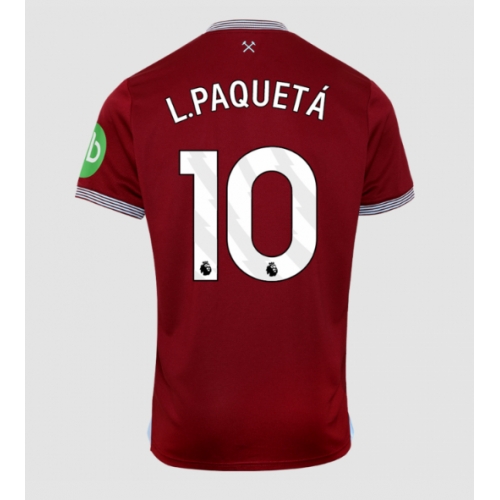 Billige Fotballdrakt West Ham United Lucas Paqueta #10 Replika Hjemmedrakt 2025-26 Kortermet Billige Fotballdrakt West Ham United Lucas Paqueta #10 Replika Hjemmedrakt 2025-26 Kortermet
